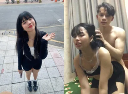 cô bạn chubby dễ thương trải nghiệm cảm xúc đầy nhiệt huyết